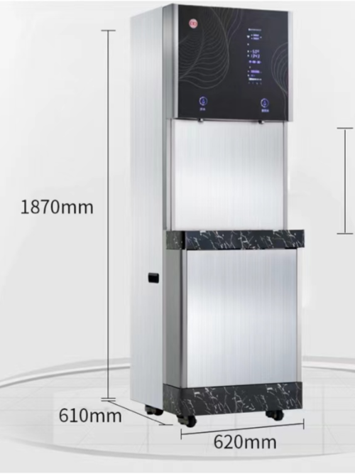 雙龍頭沸騰式隨芯型商用電開水器（一開一冰一直飲）